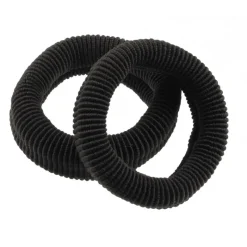 Etos Elastieken Roll Up Medium Zwart 2St