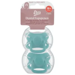 Etos Fopspenen In Steriliseerdoosje 18+ Maanden Assorti