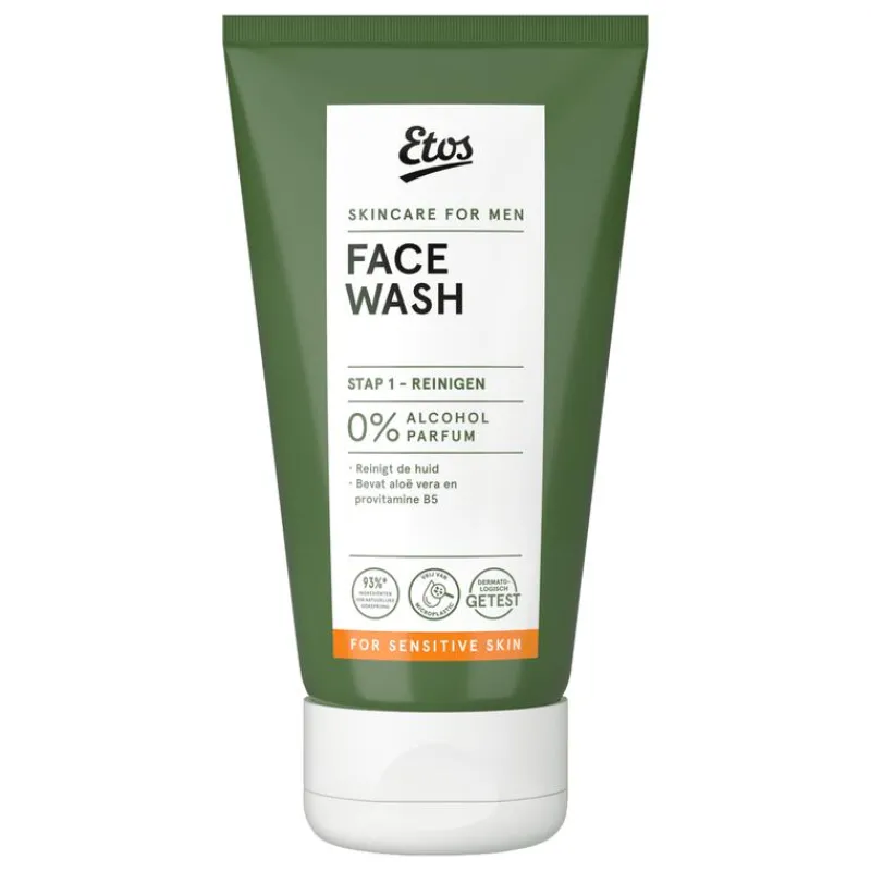Heren Etos For Men Sensitive & Hydraterende Face Wash