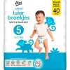 Etos Luierbroekjes Junior Maat 5 12-17 kg Value Pack 40 stuks
