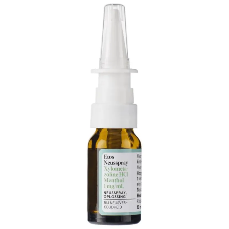 Etos Neusspray Xylometazoline HCl Menthol 1 MG/ 10ML