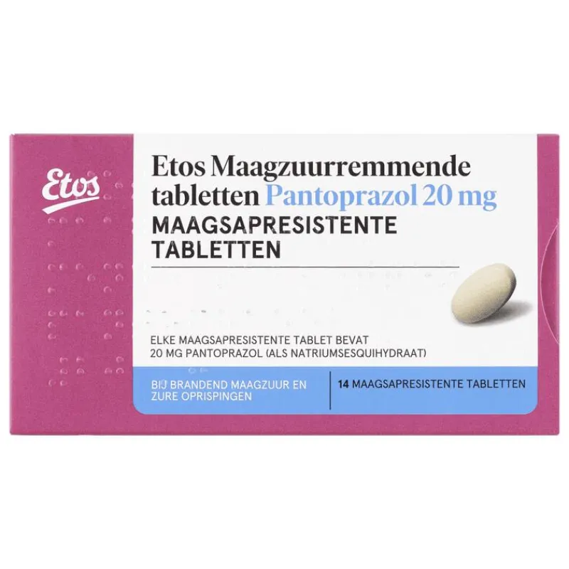 Etos Pantoprazol 20 MG 14 stuks