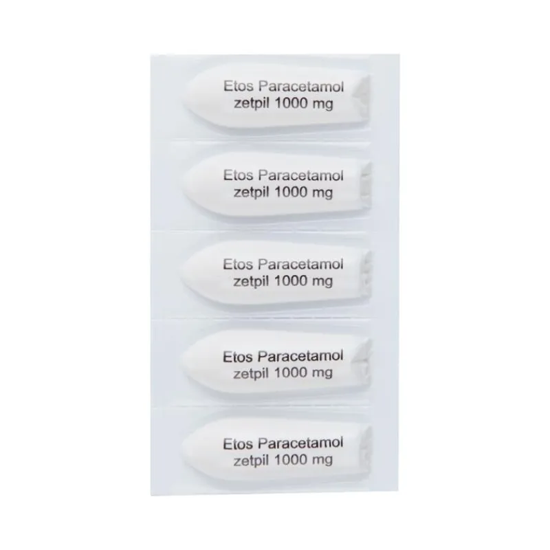 Etos Paracetamol 1000 mg Zetpil