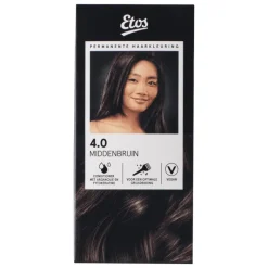 Etos Permanente Haarkleuring 4.0 middenbruin