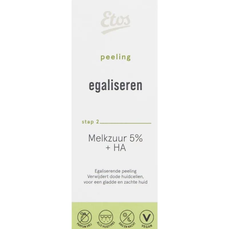 Etos Personalized Skincare Melkzuur 5% + HA�Peeling Exfoliant 30 ML