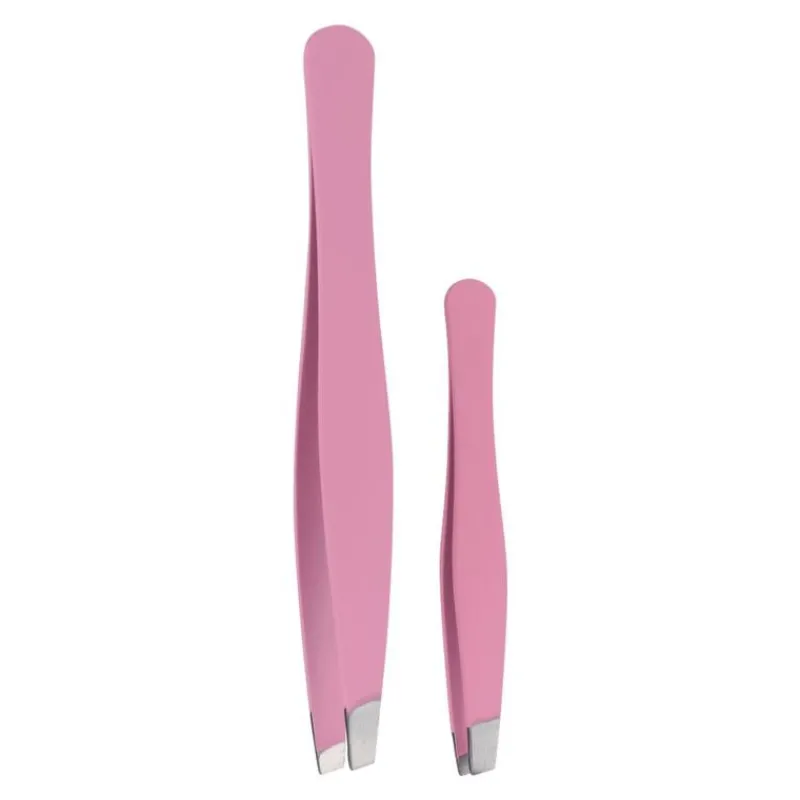 Etos Pincet Schuin Set Roze