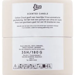 Etos Scented Glass In Sliding Tube Cotton Cloud