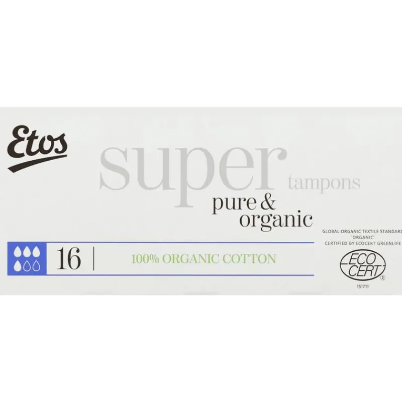 Etos Tampons Pure & Organic Super