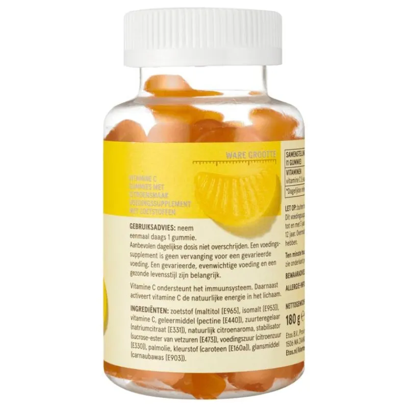 Etos Vitamine C 80mg gummies 60 stuks