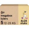 Etos Woezel & Pip Luiers Junior Maat 5 12-25 kg Megabox 4x28 stuks