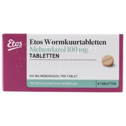 Etos Wormkuurtabletten 100 mg