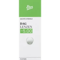 Etos Zachte Daglenzen -5,00 15 stuks