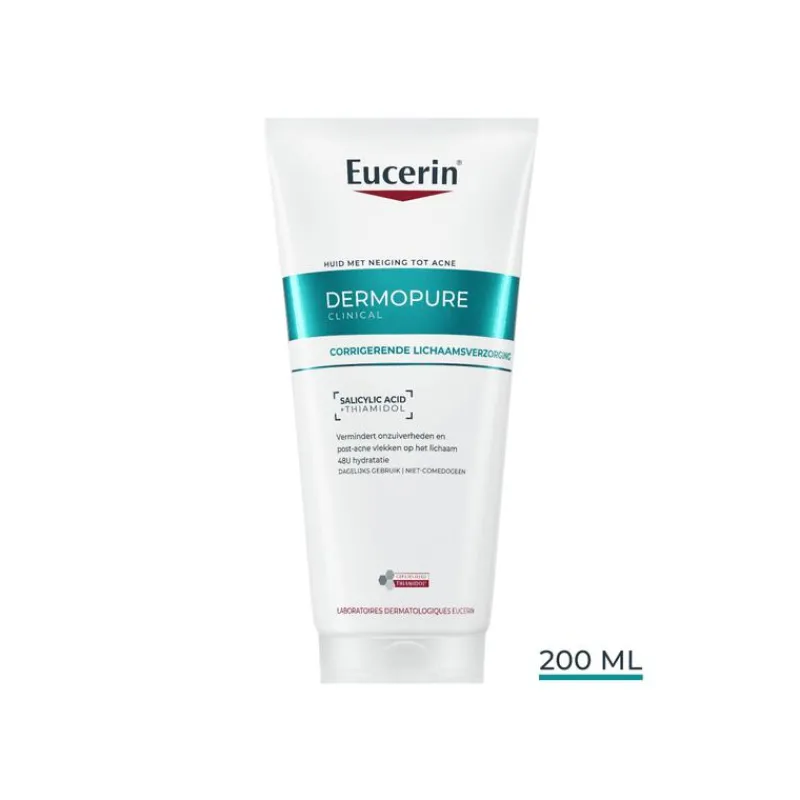 Eucerin DERMOPURE CLINICAL Corrigerende Lichaamscrème Gevoelige Huid 200 ML