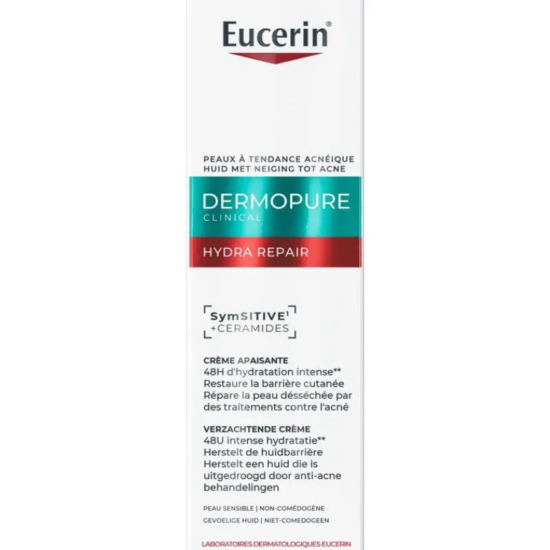 Eucerin DERMOPURE CLINICAL Hydra Repair Droge Huid 40 ML