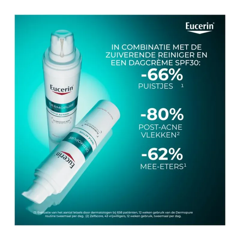 Eucerin DERMOPURE CLINICAL Triple Action Fluid Serum Gevoelige Huid 40 ML