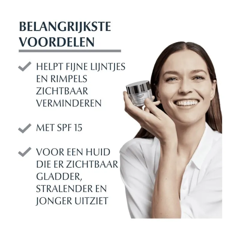 Eucerin Hyaluron-Filler + 3x EFFECT Dagcrème Droge Huid SPF15 50 ML