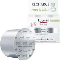 Eucerin Hyaluron-Filler + 3x EFFECT Dagcrème SPF15 Navulling 50 ML