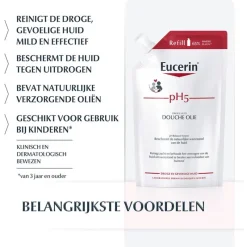 Eucerin pH5 Doucheolie Navulverpakking 400 ML