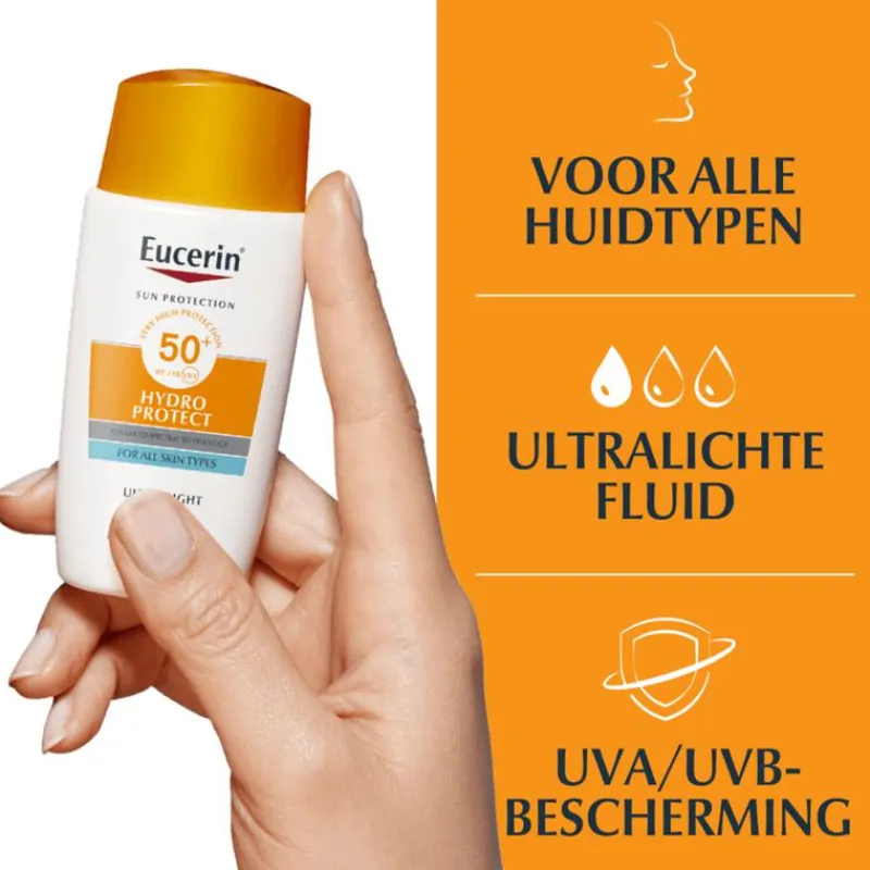 Eucerin Sun Hydro Protect Ultralichte Fluid SPF50+ 50 ML