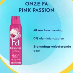 FA Pink Passion Deodorant Spray 150 ML