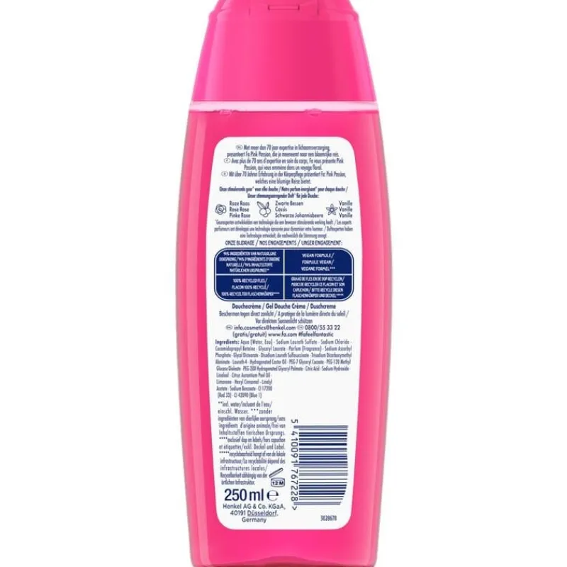 FA Pink Passion Douchegel 250 ML