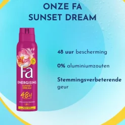 FA Sunset Love Deodorant Spray 150 ML