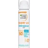 Garnier Ambre Solaire Over Make-up Super UV Mist SPF50 met Glycerine, Vitamine E en Hyaluronzuur 75ml
