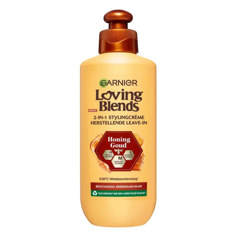 Garnier Loving Blends Honing Goud Leave-In Crème 200 ML