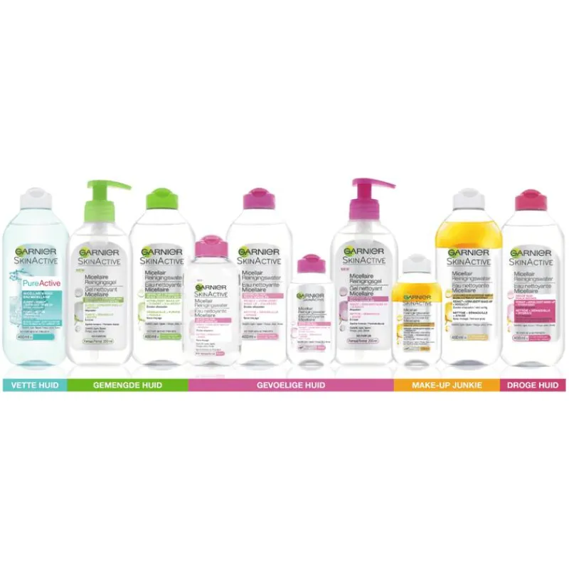 Garnier SkinActive Micellair Reinigingswater Vette Huid 400 ML