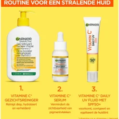 Garnier SkinActive Vitamine C Glowy UV fluid met SPF50 40ML