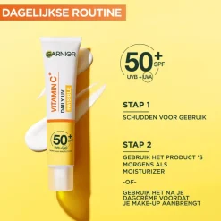 Garnier Vitamine C Daily UV Anti-pigmentvlekken Fluid SPF50 40 ML
