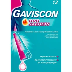 Gaviscon DUO Sachet Maagzuurremmers 12 Stuks