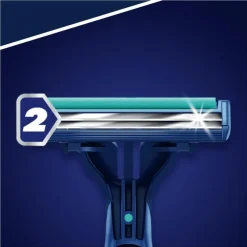 Heren Gillette Blue2 Plus Slalom Wegwerpmesjes 20 Stuks