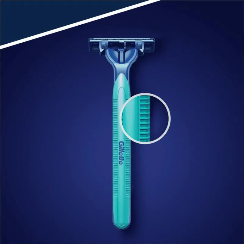 Heren Gillette Blue2 Slalom Wegwerpmesjes 10 Stuks