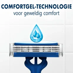 Heren Gillette Blue3 Smooth Wegwerpmesjes 6 stuks
