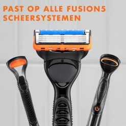 Heren Gillette Fusion5 Power Navulmesjes 4 Stuks