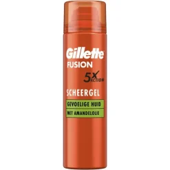 Heren Gillette Fusion Scheergel Gevoelige Huid 200 ML
