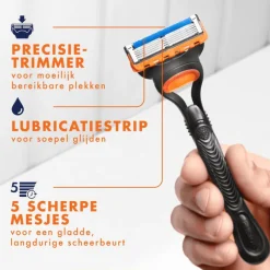 Heren Gillette Fusion5 Scheersysteem Met 2 Navulmesjes