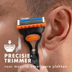Heren Gillette Fusion5 Scheersysteem Met 2 Navulmesjes