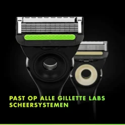 Heren Gillette Labs Navulmesjes 4 Stuks