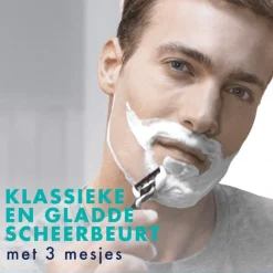 Heren Gillette Mach3 Navulmesjes 20 Stuks
