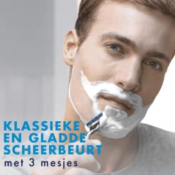 Heren Gillette Mach3 Turbo Navulmesjes 12 Stuks