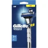 Heren Gillette Mach3 Turbo Scheersysteem Met 2 Navulmesjes