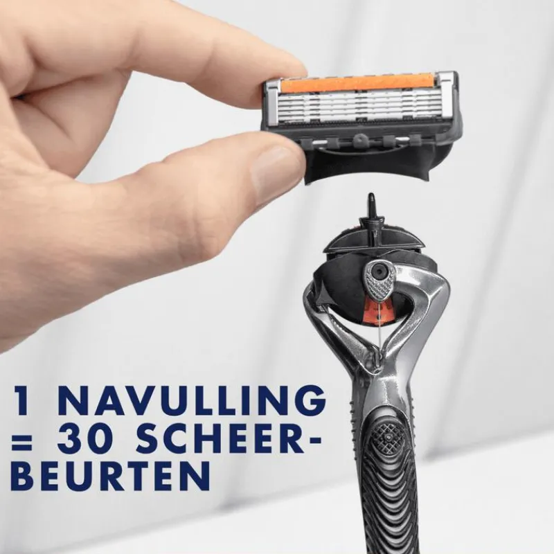 Heren Gillette ProGlide Scheersysteem Met 2 Navulmesjes