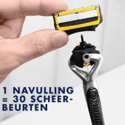 Heren Gillette ProShield Scheersysteem Met 2 Navulmesjes