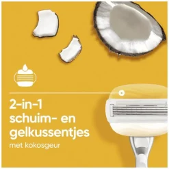Heren Gillette Venus Comfortglide Luipaard Navulmesjes - 3 Stuks