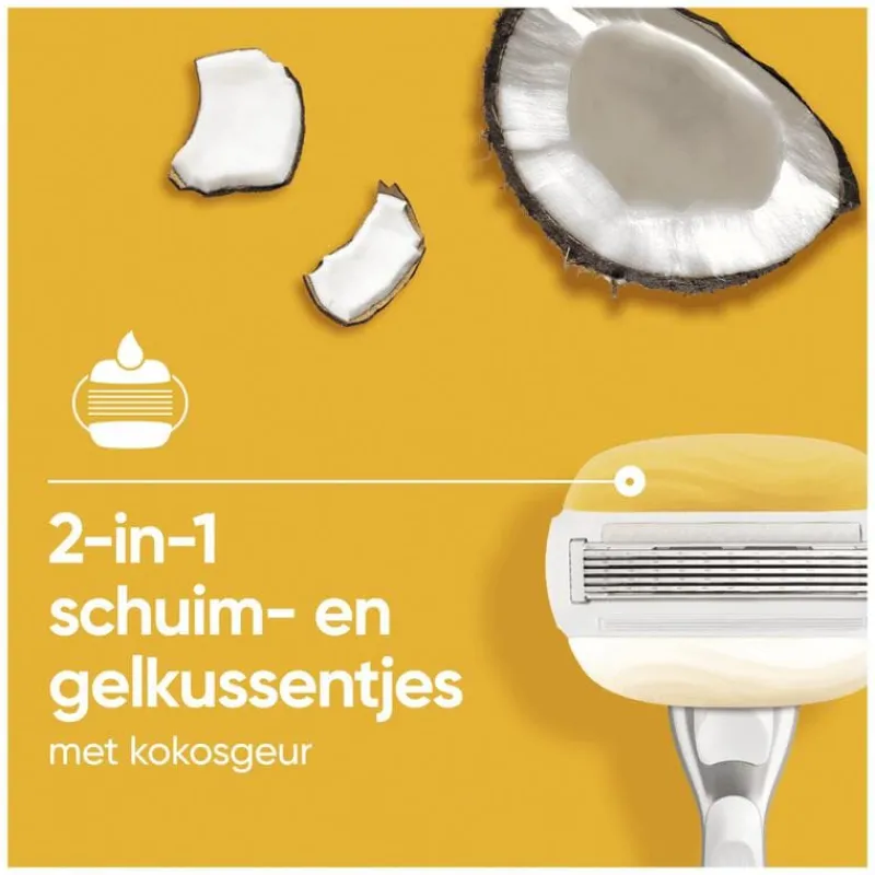 Heren Gillette Venus Comfortglide Luipaard Navulmesjes - 3 Stuks