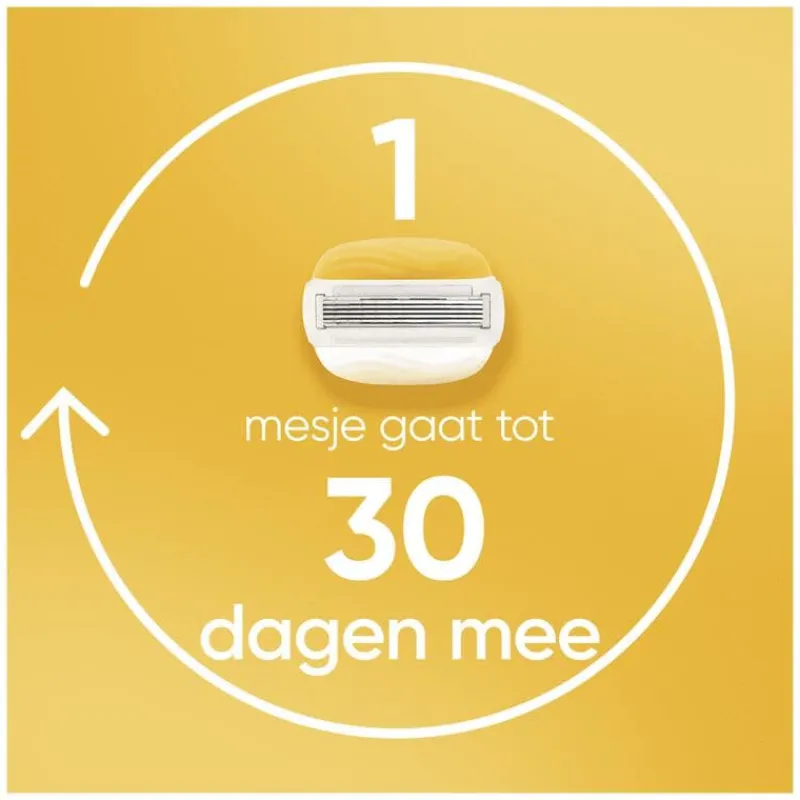 Heren Gillette Venus Comfortglide Luipaard Navulmesjes - 3 Stuks