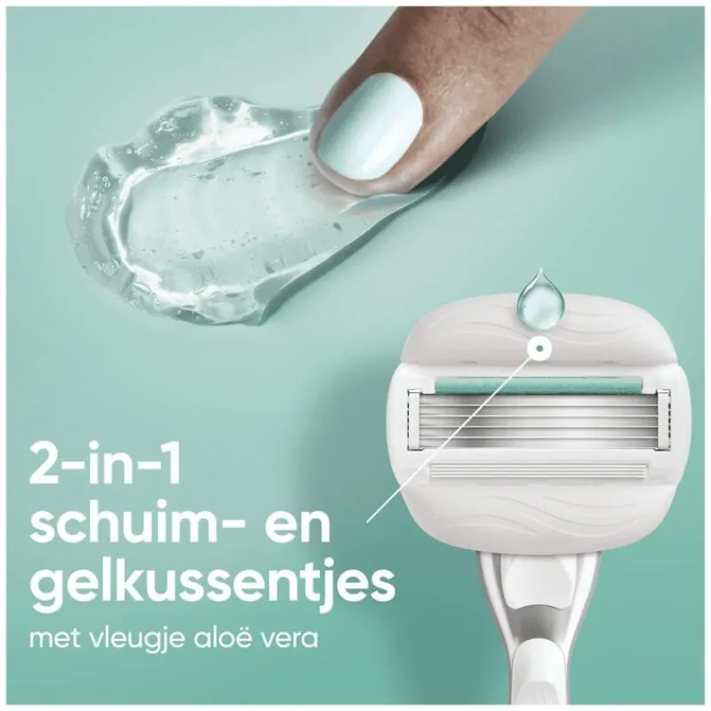 Heren Gillette Venus ComfortGlide Sensitive Navulmesjes 3 Stuks
