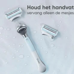Heren Gillette Venus Voor Huid En Schaamhaar Aloe Vera Navulmesjes 8 Stuks